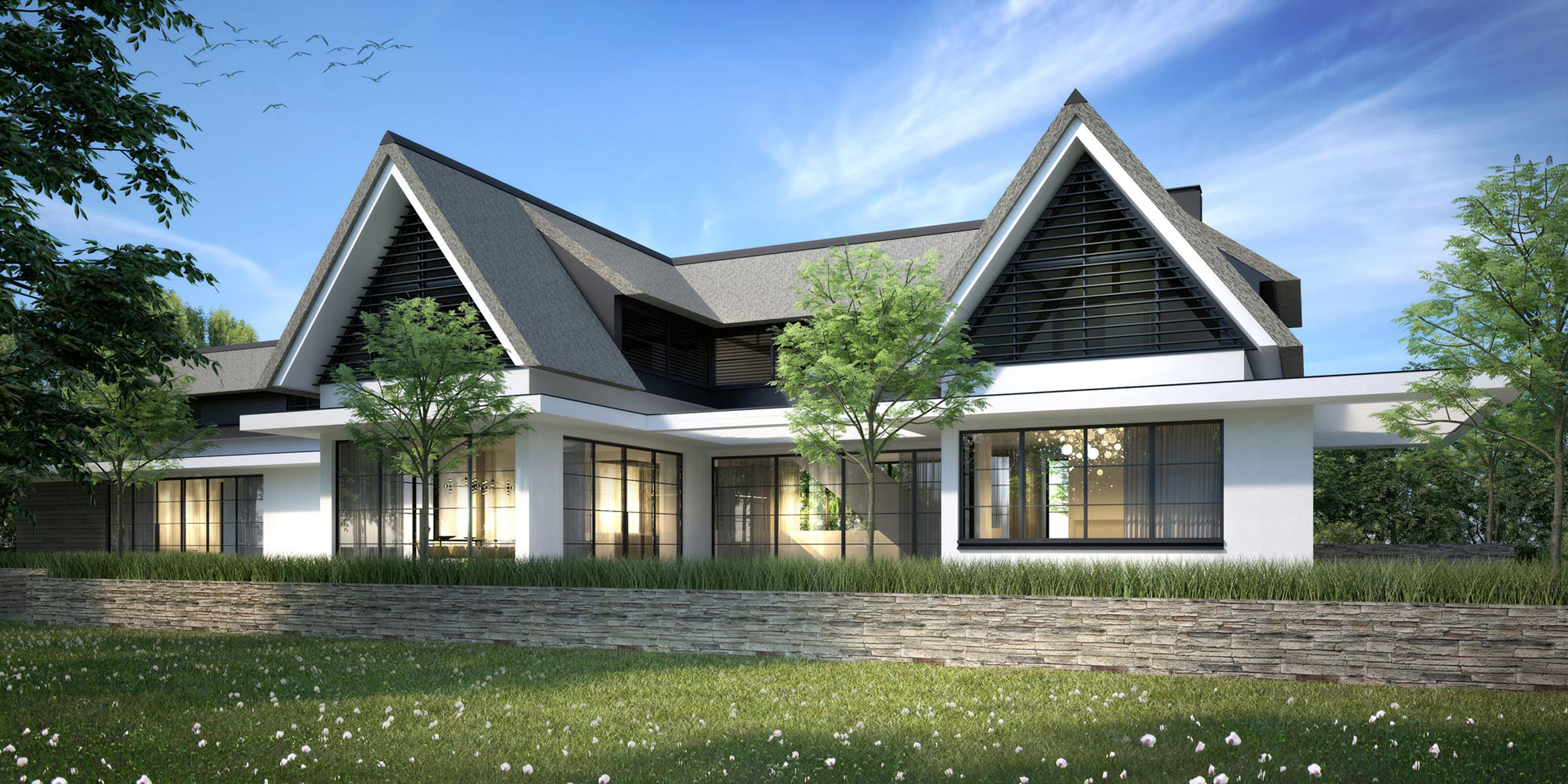 Landelijk moderne villa Texel