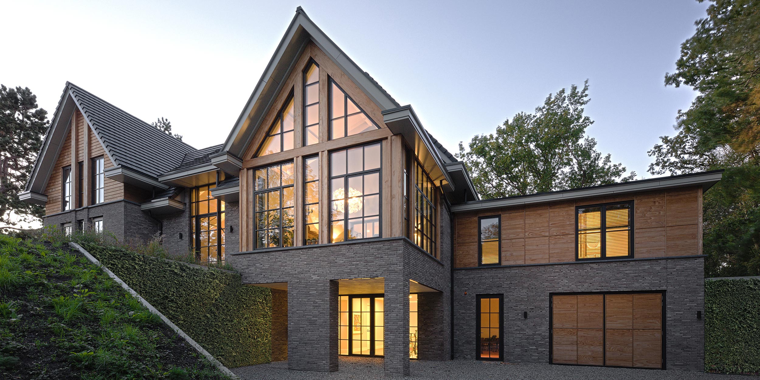 Klassiek moderne villa Kennemerland