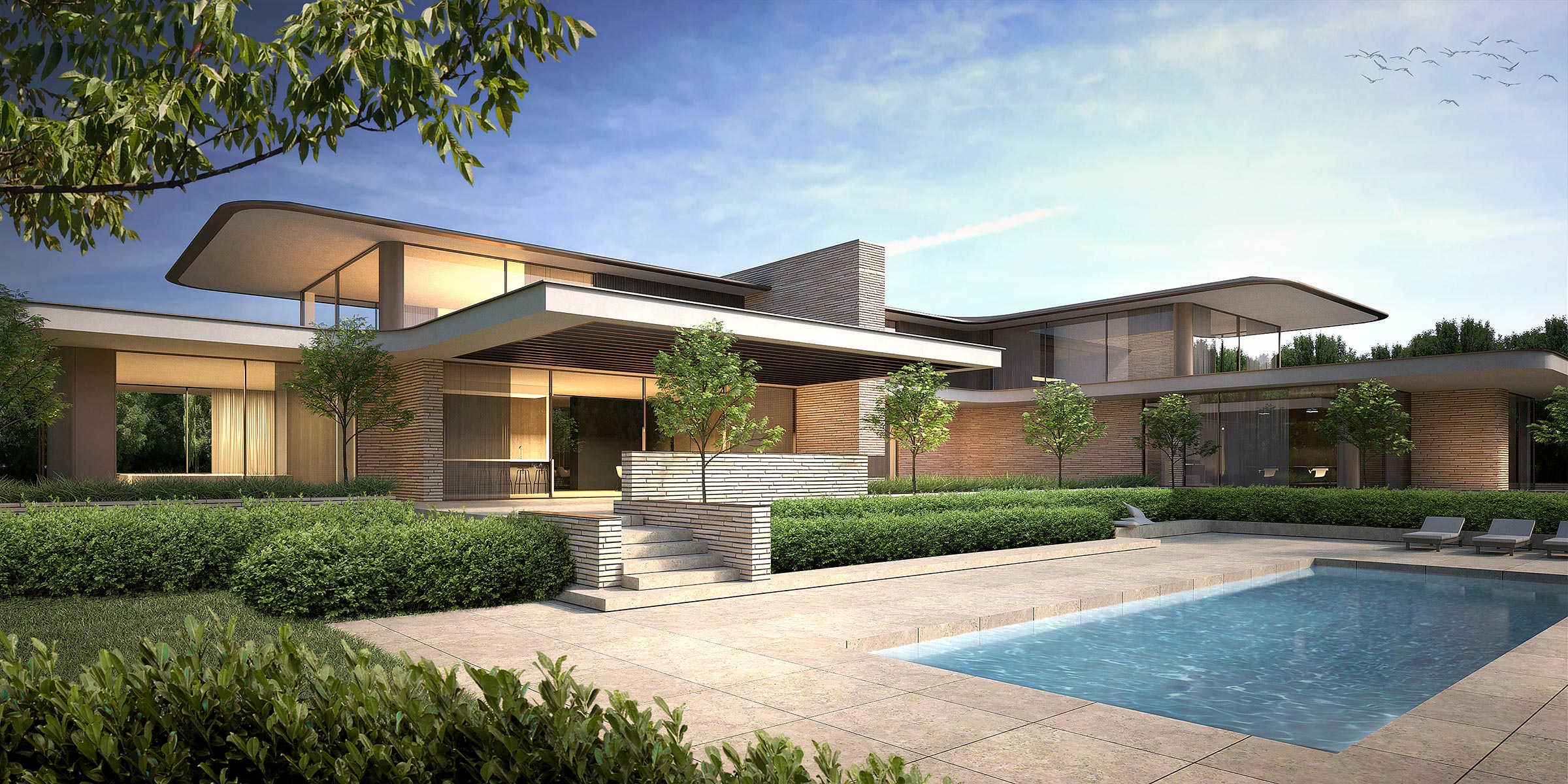 Moderne villa Bosch en Duin