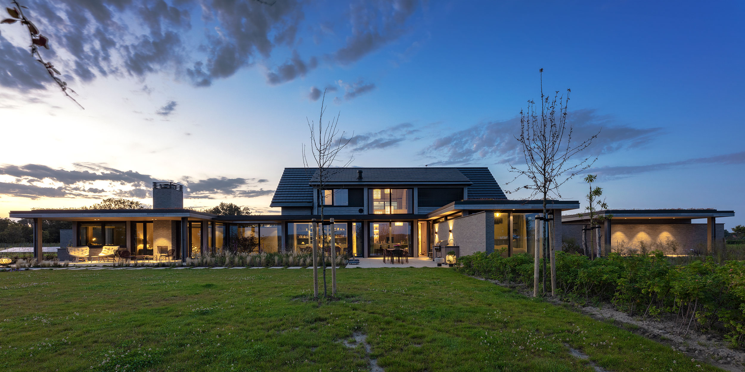 Landelijk moderne villa Zeeland