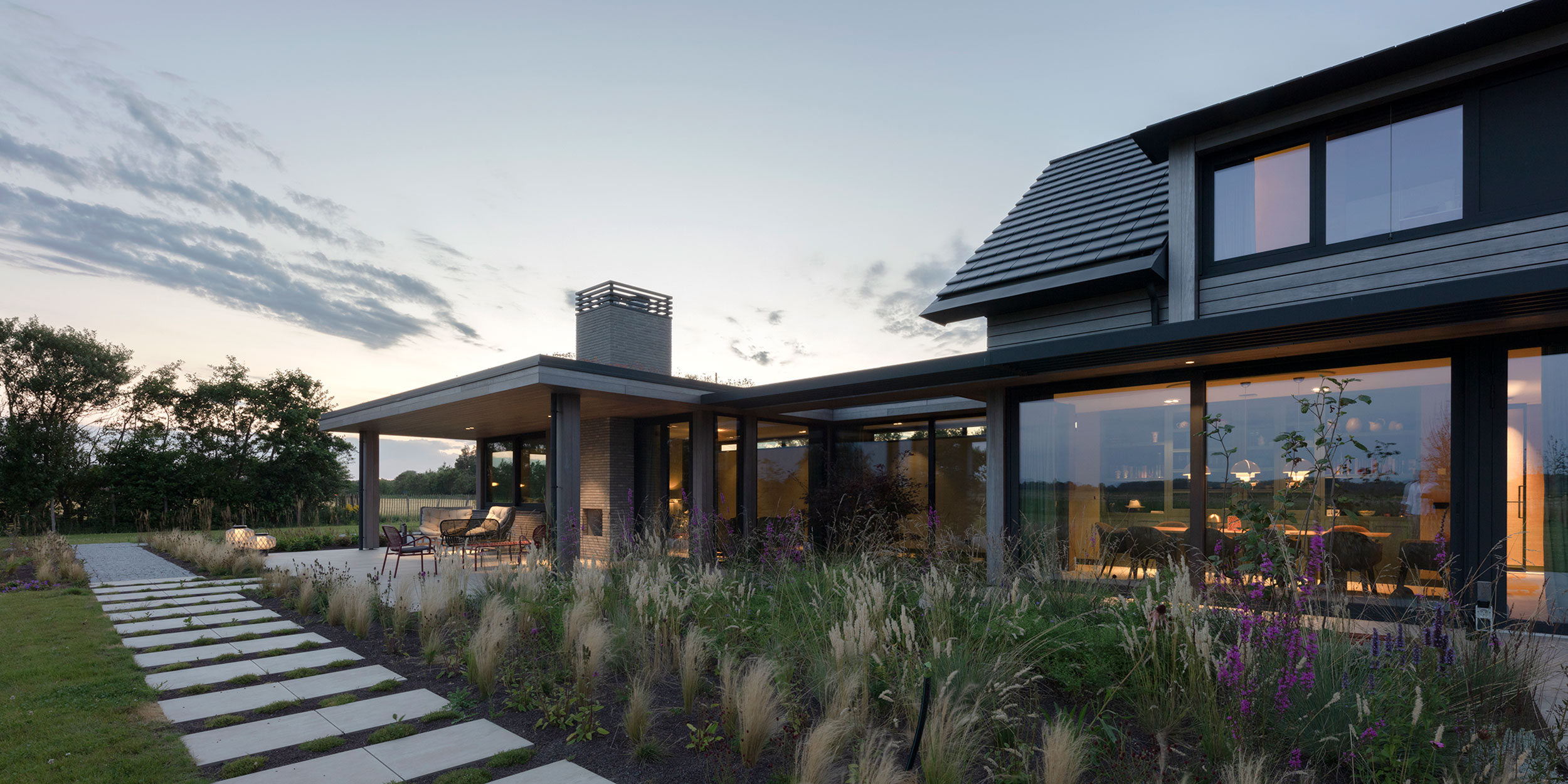 Landelijk moderne villa Zeeland