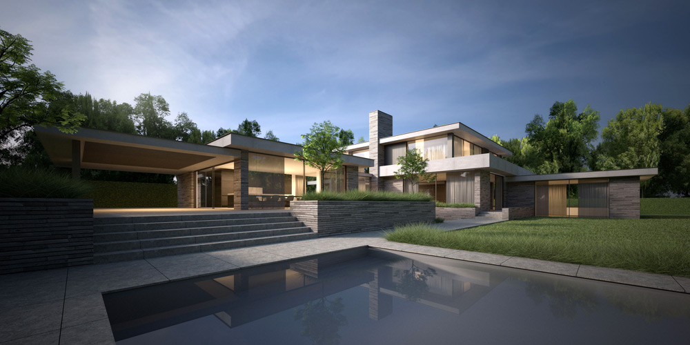 Moderne villa Waalre