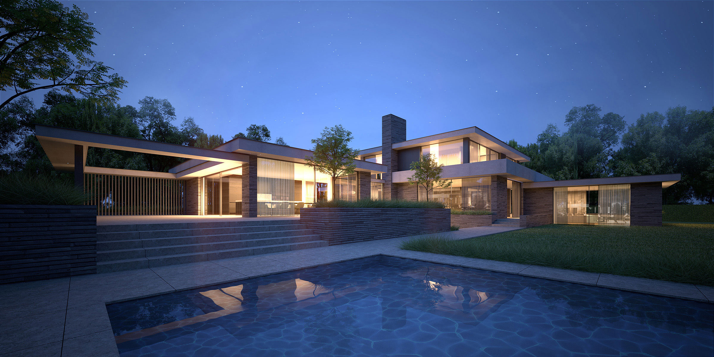 Moderne villa Waalre